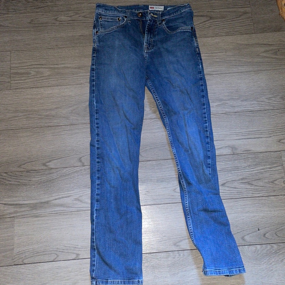 Mens Blue work pants Size 28x30